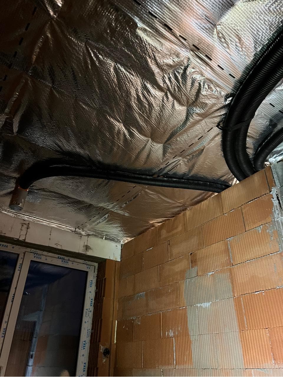 Realizácia rekuperačných rozvodov v Janovíku, okres Prešov