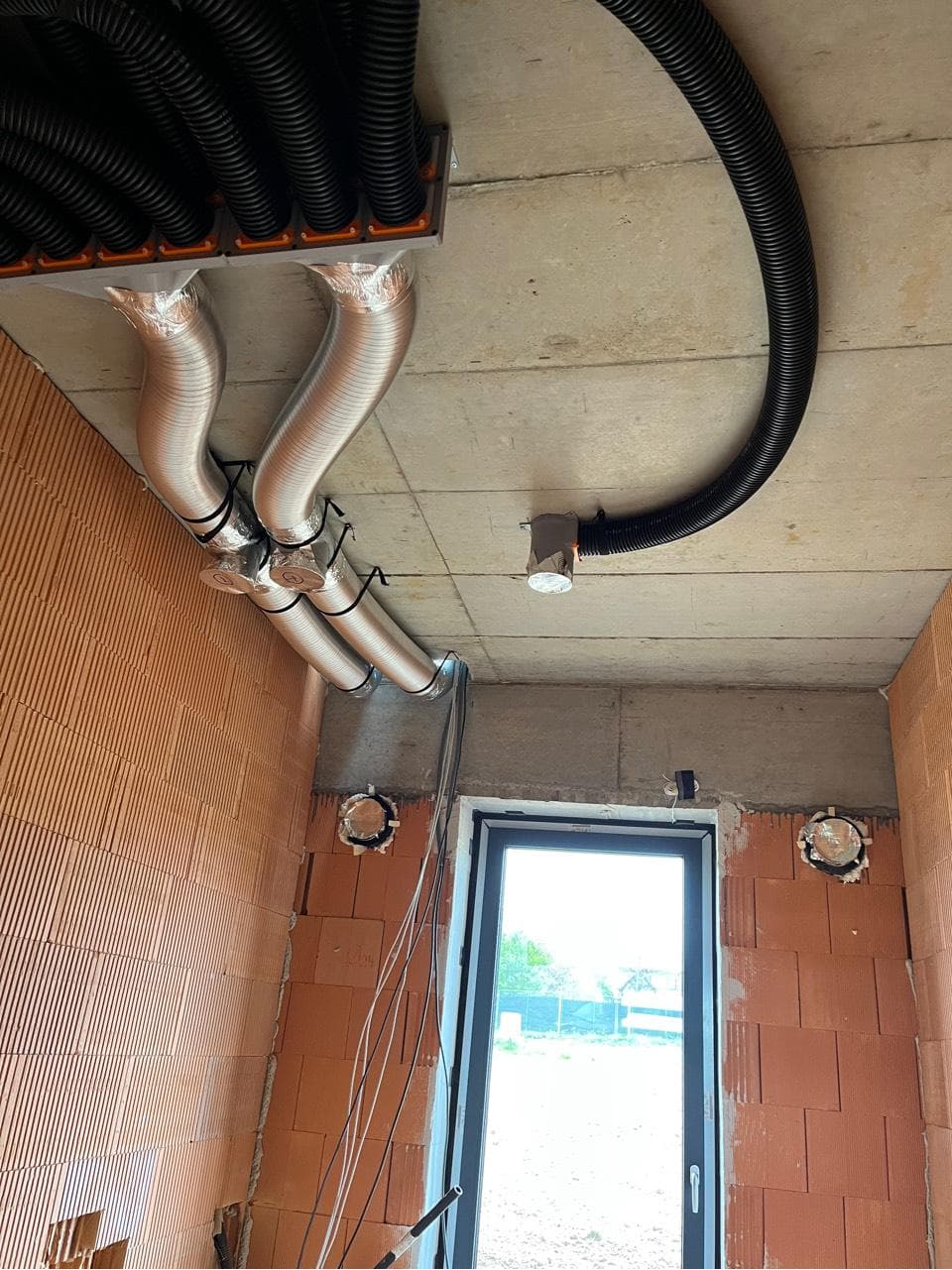 Realizácia rekuperačných rozvodov v obci Teriakovce, okres Prešov