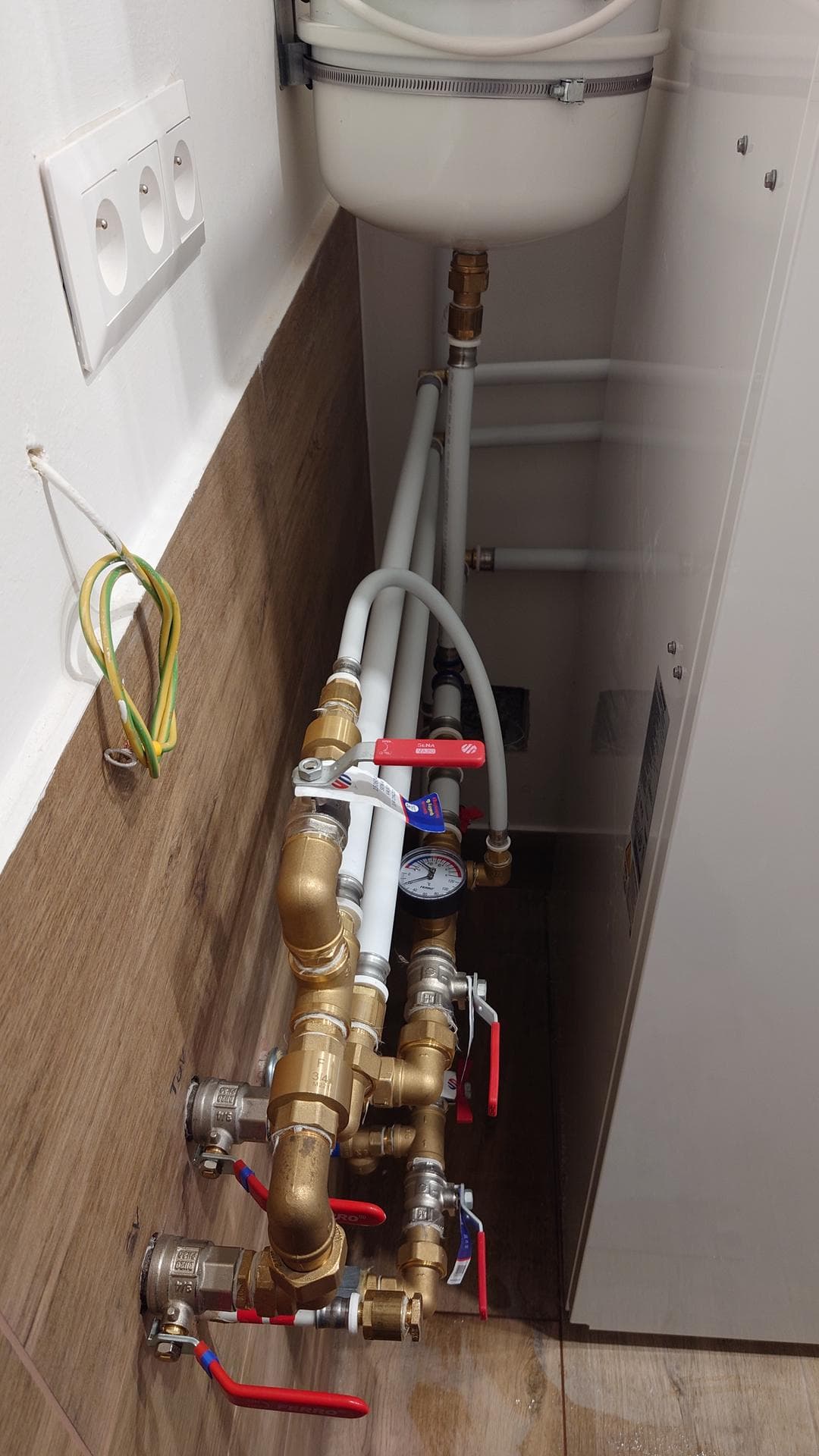 Tepelné čerpadlo Samsung v obci Gomboš