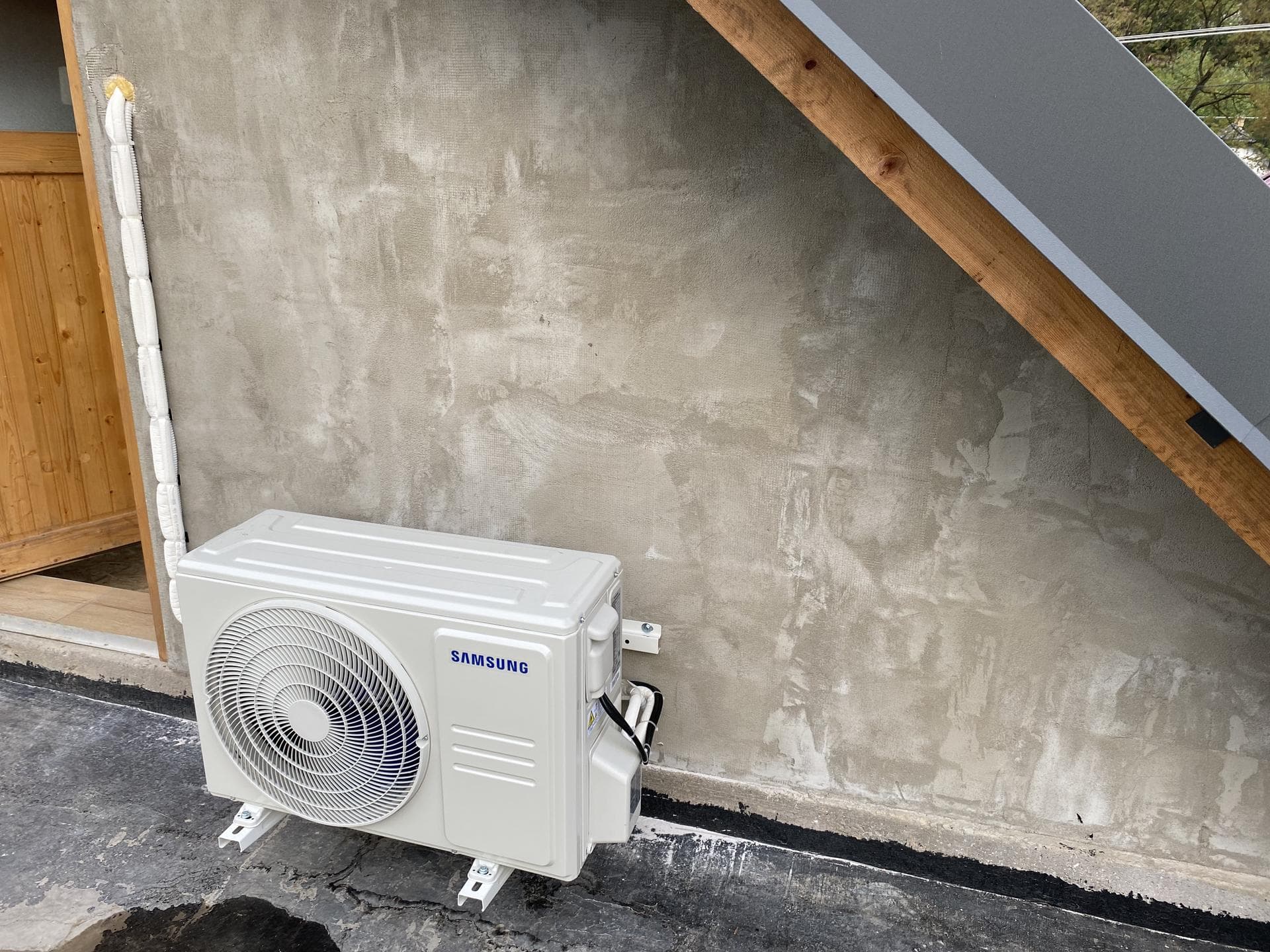 Montáž klimatizácie v obci Poproč