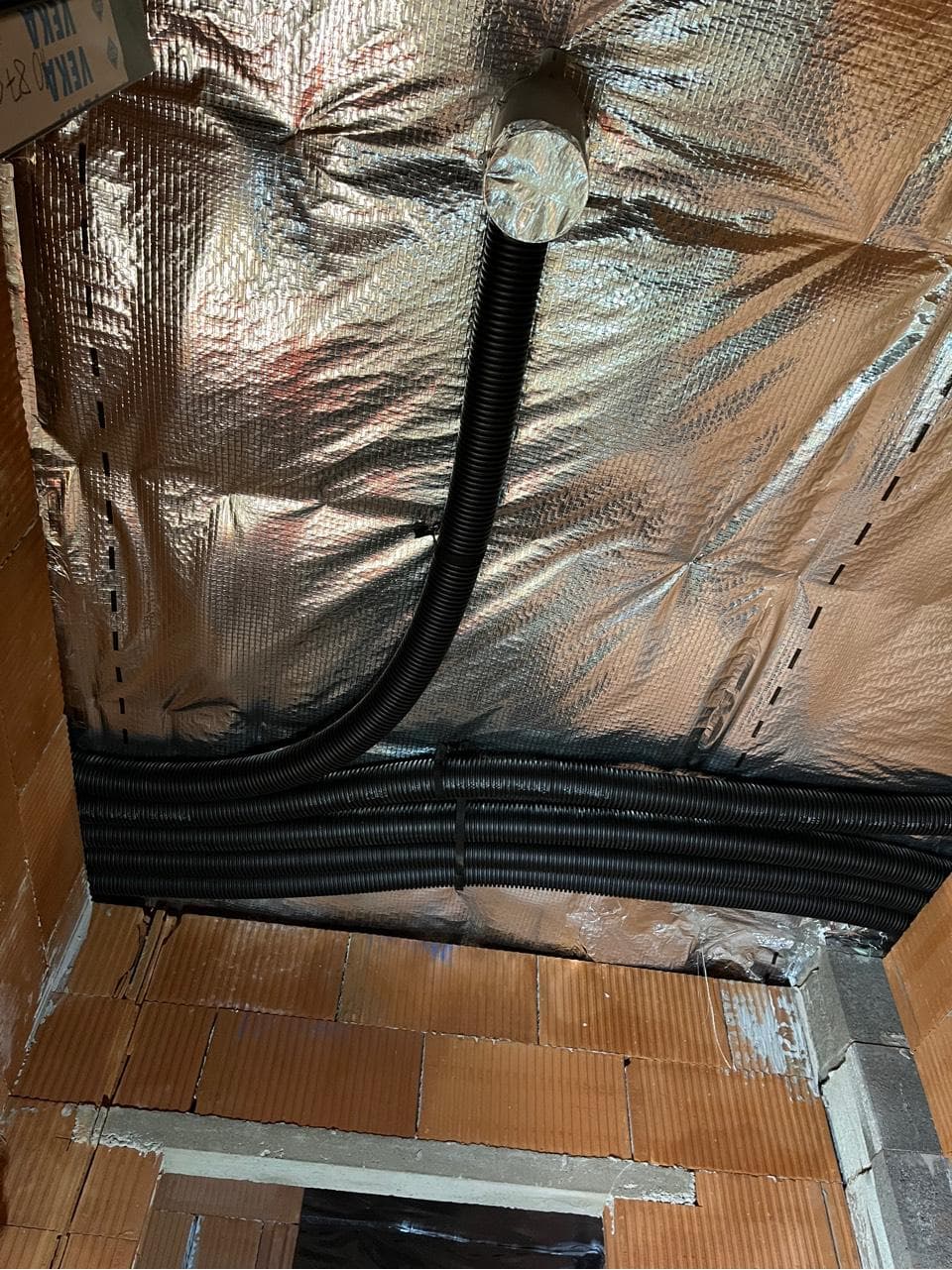 Realizácia rekuperačných rozvodov v Janovíku, okres Prešov