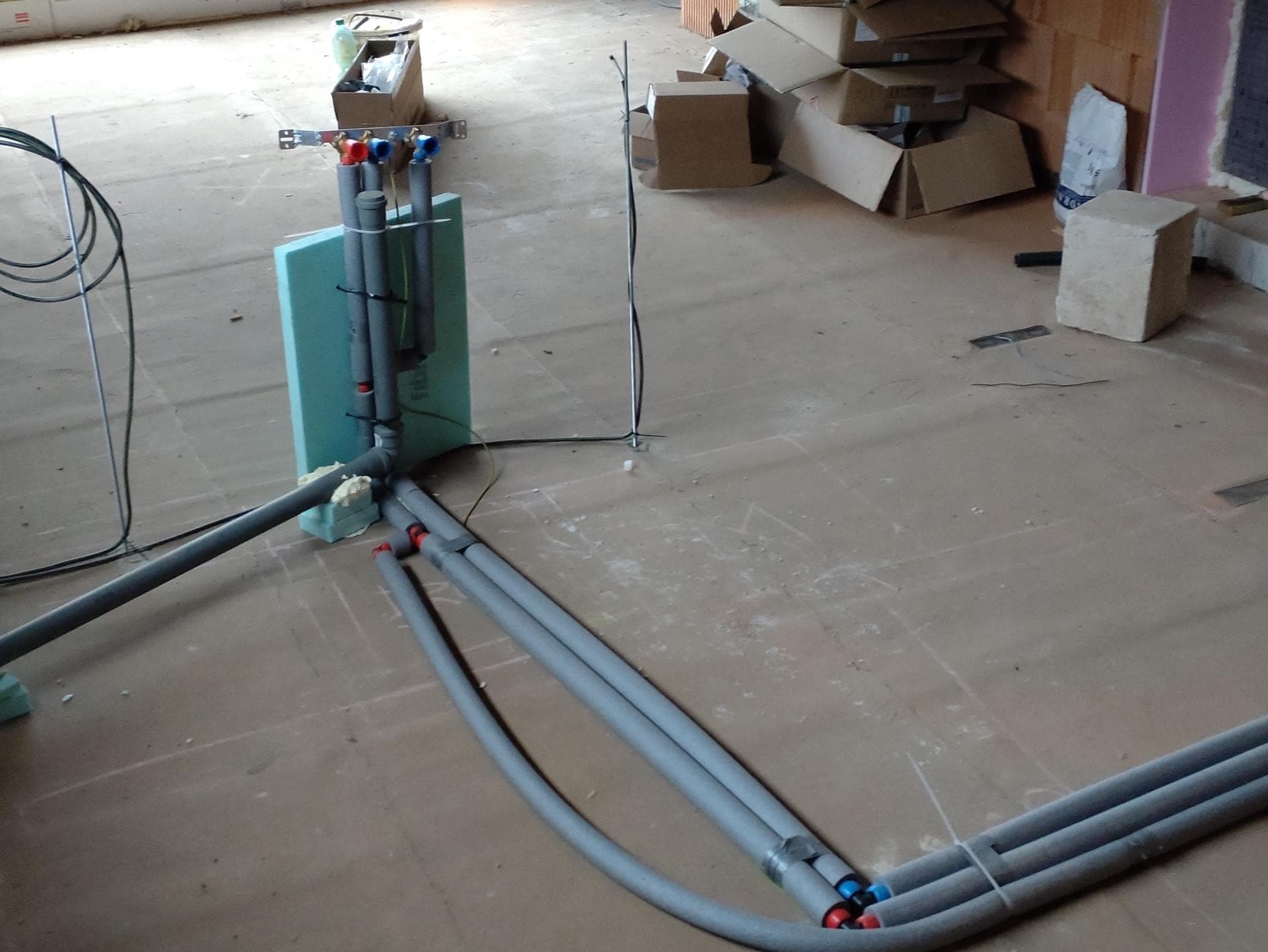 Realizácia vodovodných rozvodov