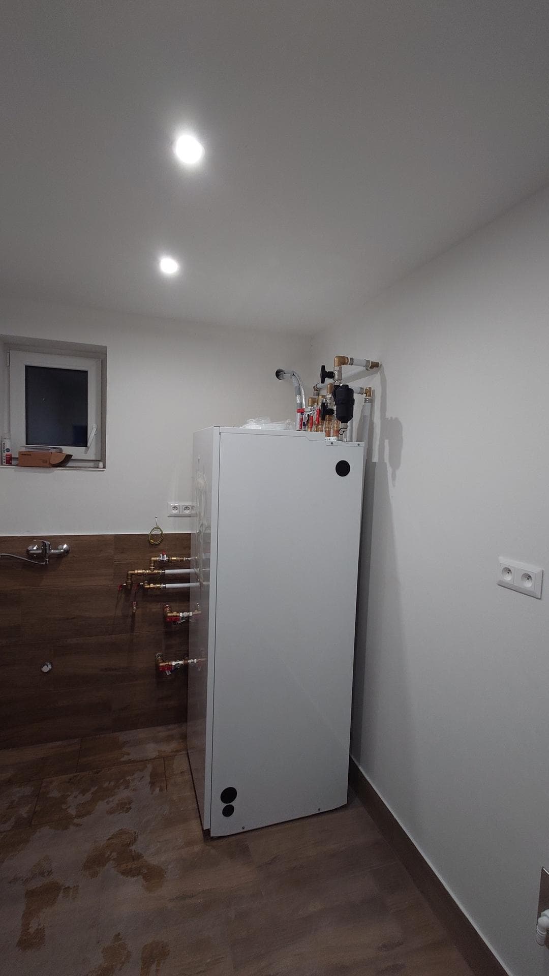 Tepelné čerpadlo Samsung v obci Gomboš