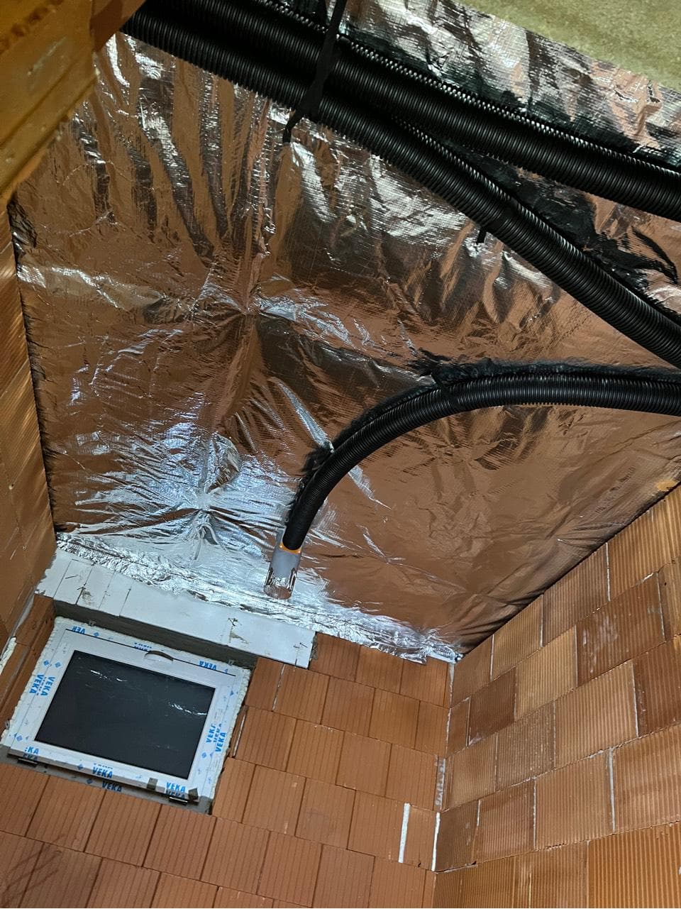 Realizácia rekuperačných rozvodov v Janovíku, okres Prešov