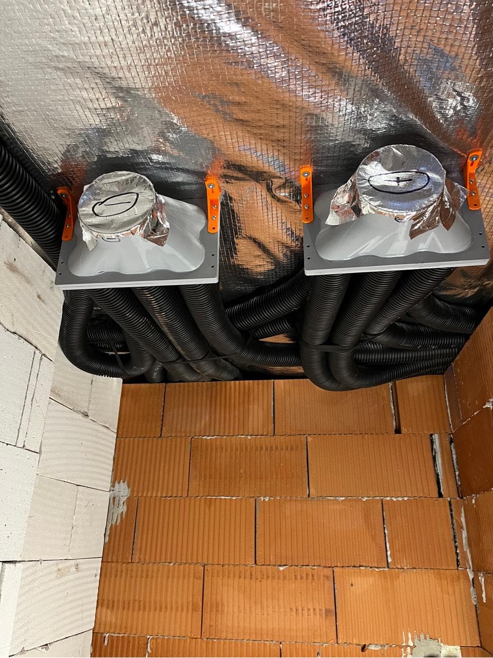 Realizácia rekuperačných rozvodov v Janovíku, okres Prešov