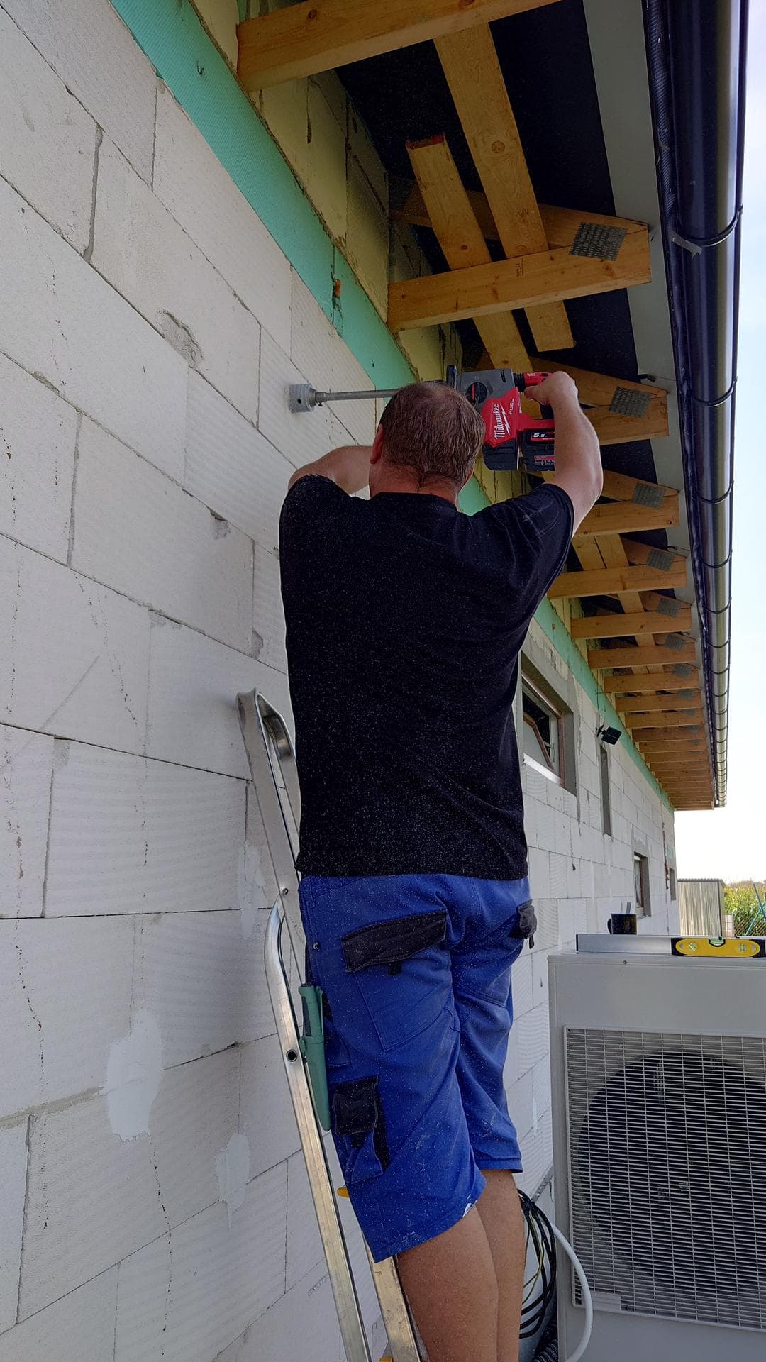 Tepelné čerpadlo Samsung v obci Gomboš